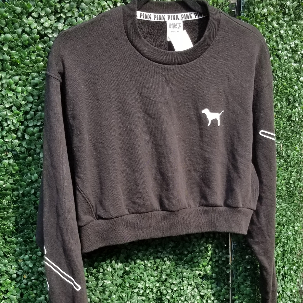 Cropped sweat top